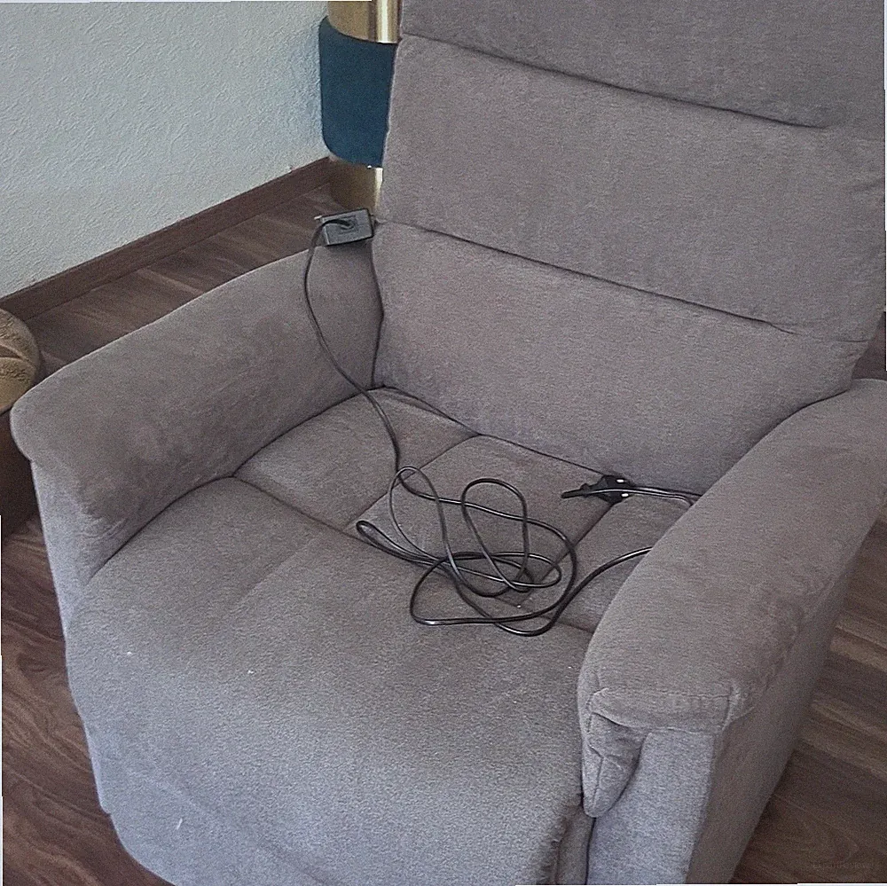 DUO Collection Whitehorse XXL Sessel mit Aufstehhilfe und Liegefunktion Grau