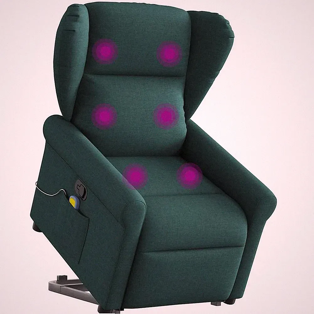 Elektrischer Relaxsessel mit Stehfunktion, Stoff, Liegesessel vidaXL
