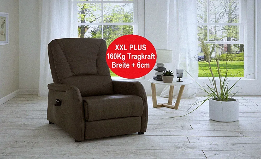 Fernsehsessel 160 kg J-XXL-Plus AP02 3 Motoren Aufstehhilfe AP15030 Bestellung