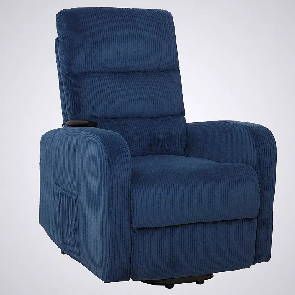 Fernsehsessel HWC-K62, Relaxsessel, Liegefunktion Aufstehhilfe, Metall Cord