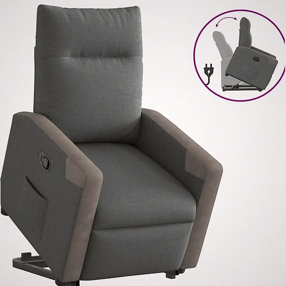 Fernsehsessel mit Aufstehhilfe Elektrisch/Manuelle Relaxsessel mit/ohne Massage