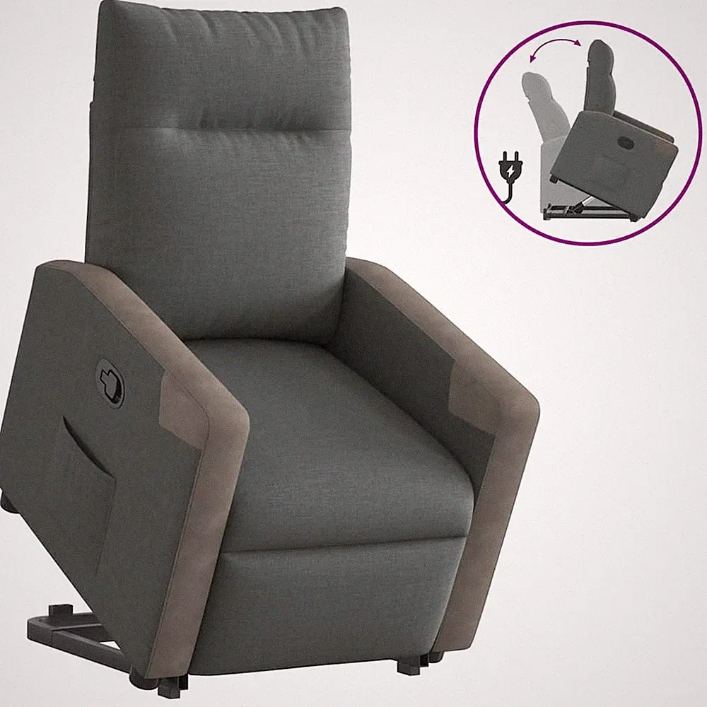 Fernsehsessel mit Aufstehhilfe Elektrisch/Manuelle Relaxsessel mit/ohne Massage