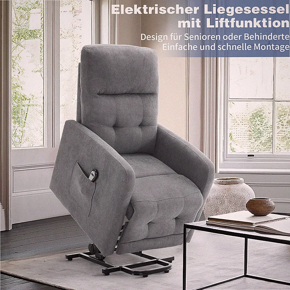 Fußstütze Sessel mit Aufstehhilfe