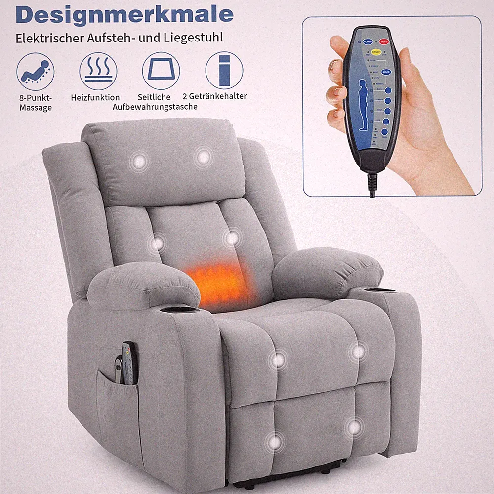 Zeitgenössisch Relaxsessel mit Aufstehhilfe