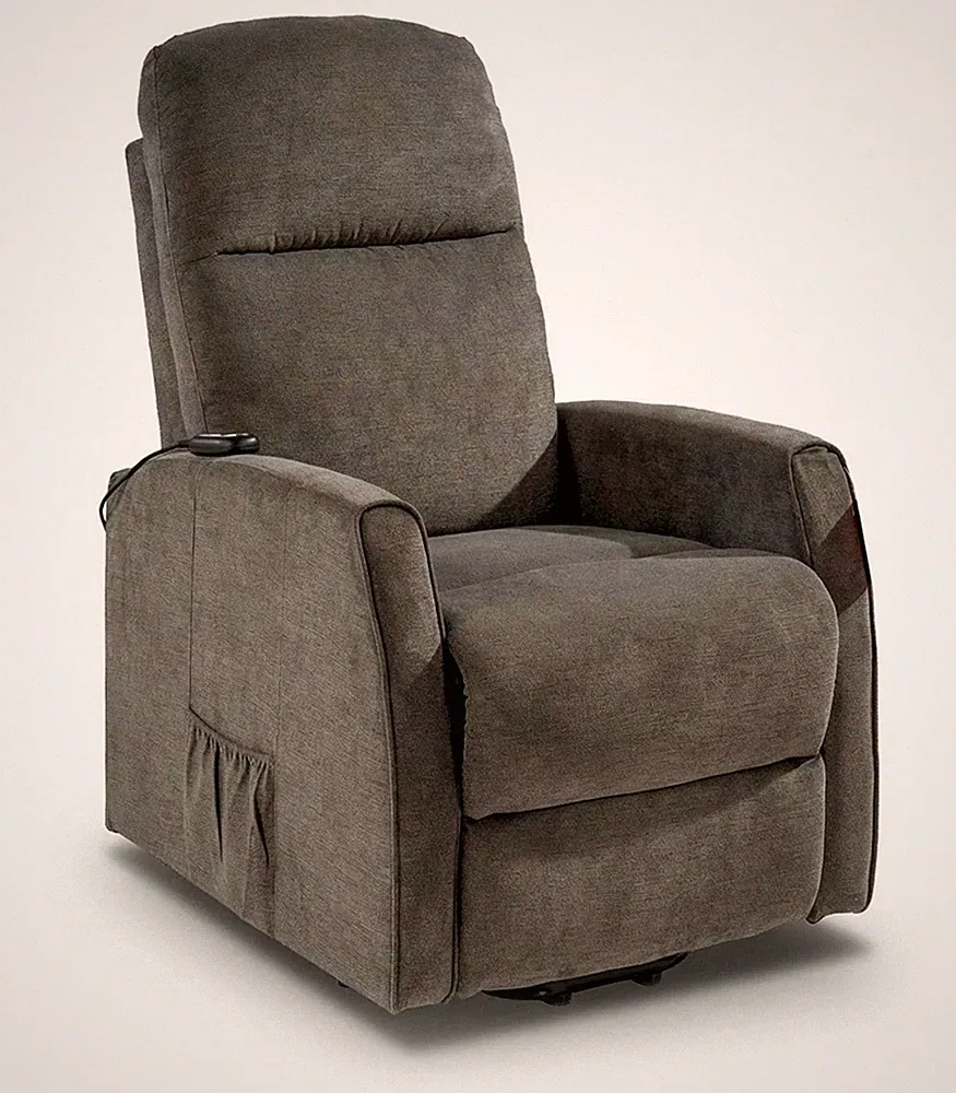 Fernsehsessel Relaxsessel Aufstehhilfe Relaxfunktion Taupe Mikrofaser