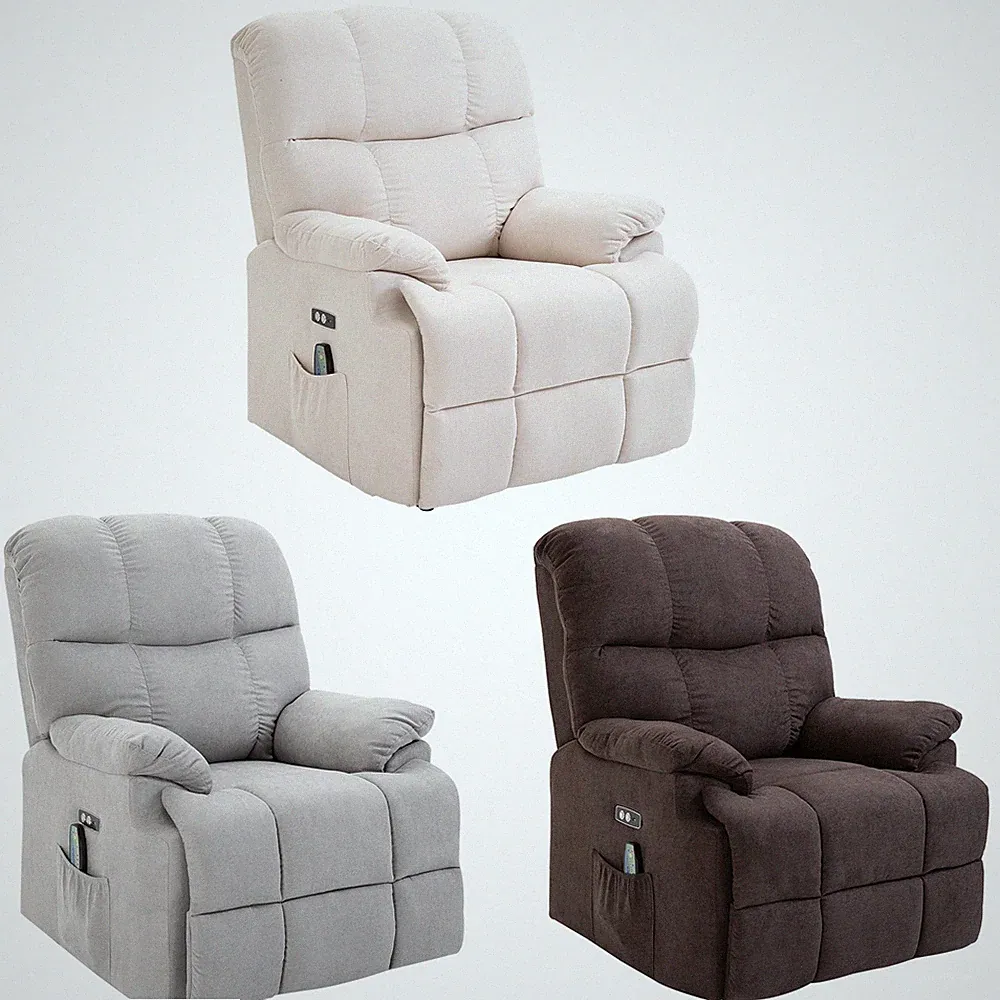 HOMCOM Massagesessel mit Wärmefunktion und Massage Relaxsessel Refurbished