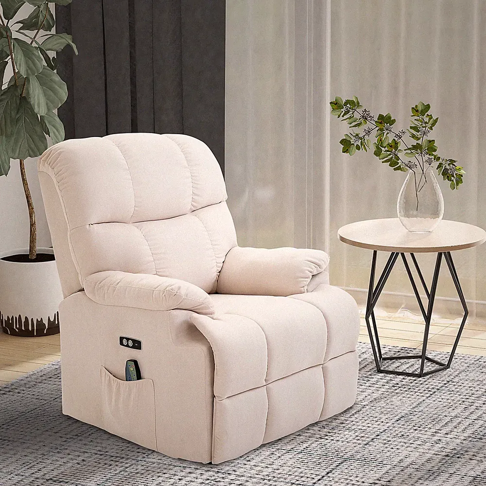HOMCOM Massagesessel mit Wärmefunktion und Massage Relaxsessel Refurbished
