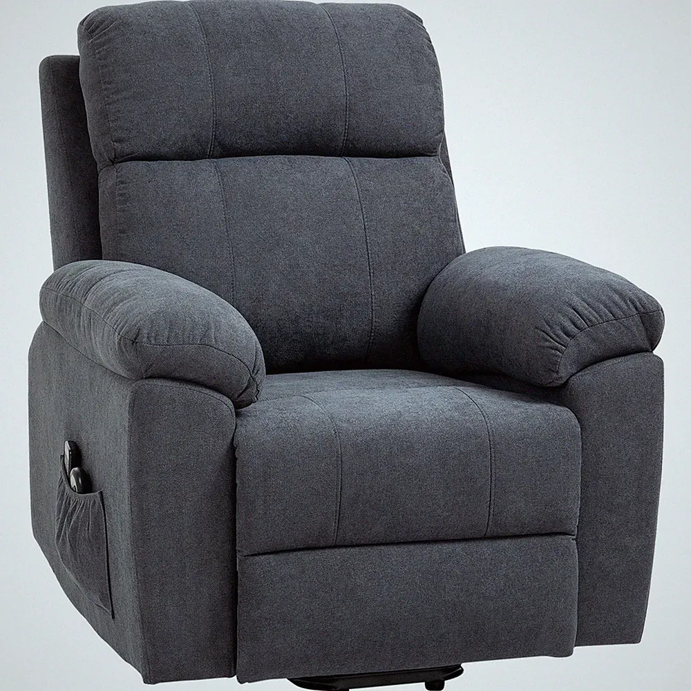 HOMCOM Sessel mit Aufstehhilfe, Relaxsessel, Massagesessel Refurbished