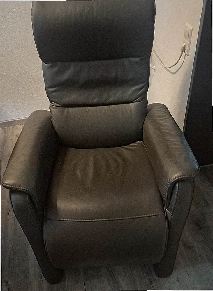 HUKLA Relaxsessel Leder elektrisch m. Aufstehhilfe