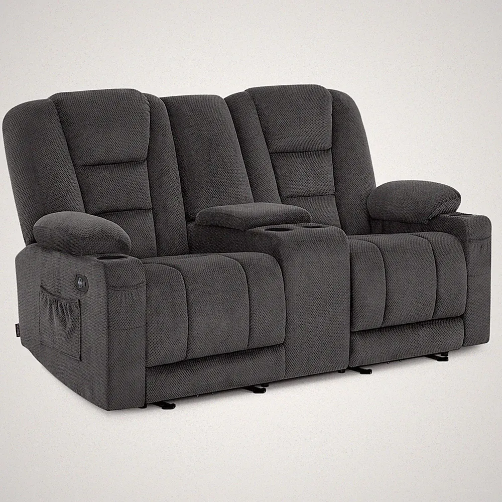 M MCombo 2 Sitzer Sofa mit Konsole 150° Verstellbar 7009