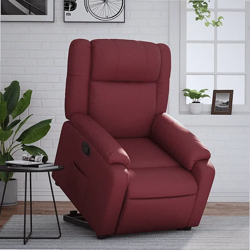 Massagesessel Aufstehhilfe Fernsehsessel Relaxsessel Sessel Kunstleder