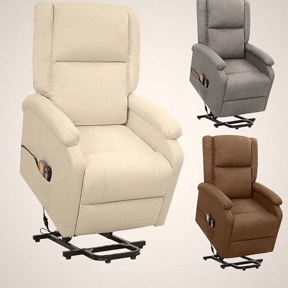 Massagesessel mit Aufstehhilfe Elektrisch Sessel Relaxsessel Fernsehsessel Sofa
