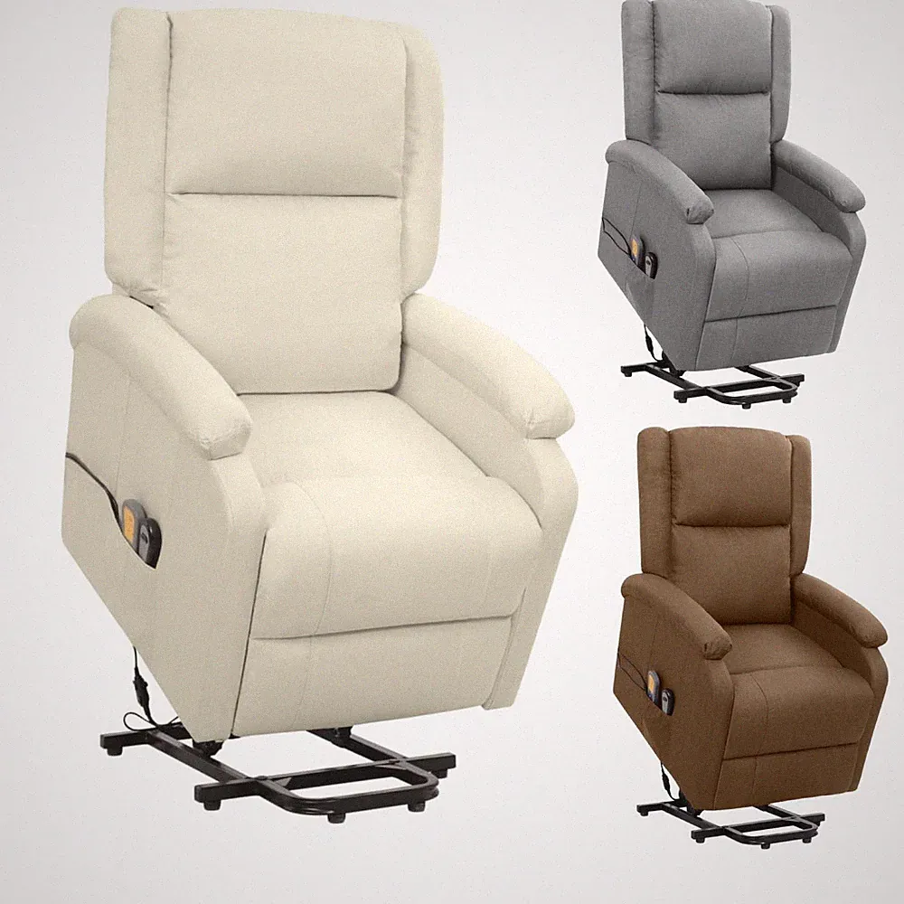 Massagesessel mit Aufstehhilfe Elektrisch Sessel Relaxsessel Fernsehsessel Sofa