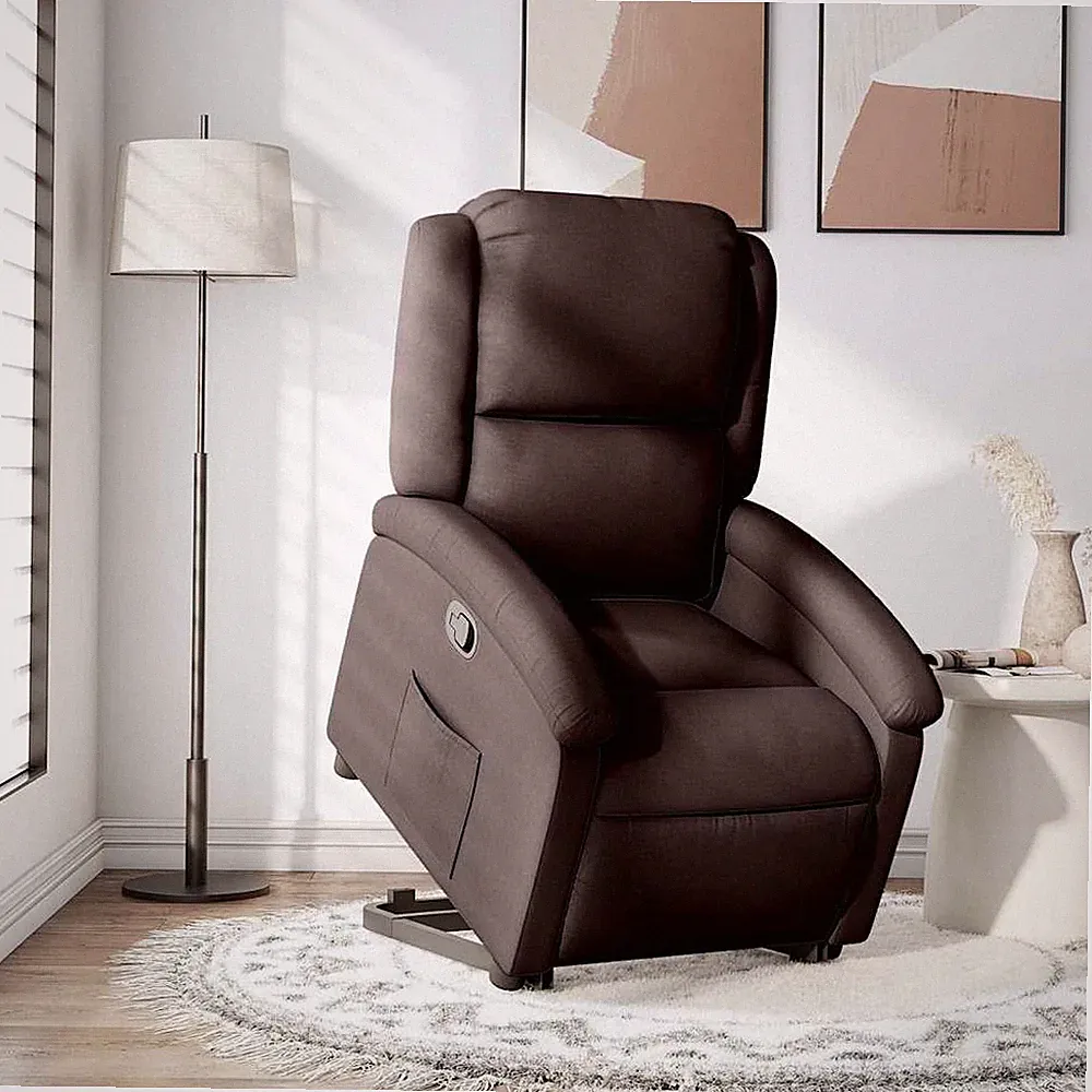 Massagesessel mit Aufstehhilfe Fernsehsessel Relaxsessel Sessel Stoff