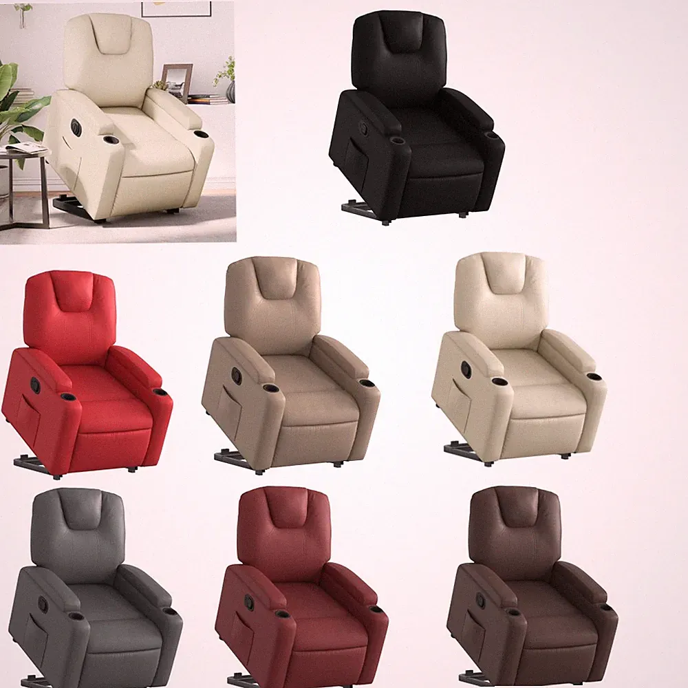 Massagesessel Mit Aufstehhilfe, Massagesessel, Relaxsessel vidaXL Ruhesessel