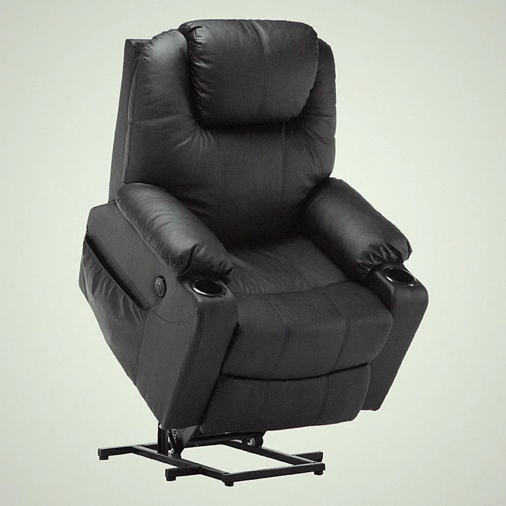 MCombo Elektrisch Aufstehhilfe Fernsehsessel Relaxsessel Massage Heizung USB7040