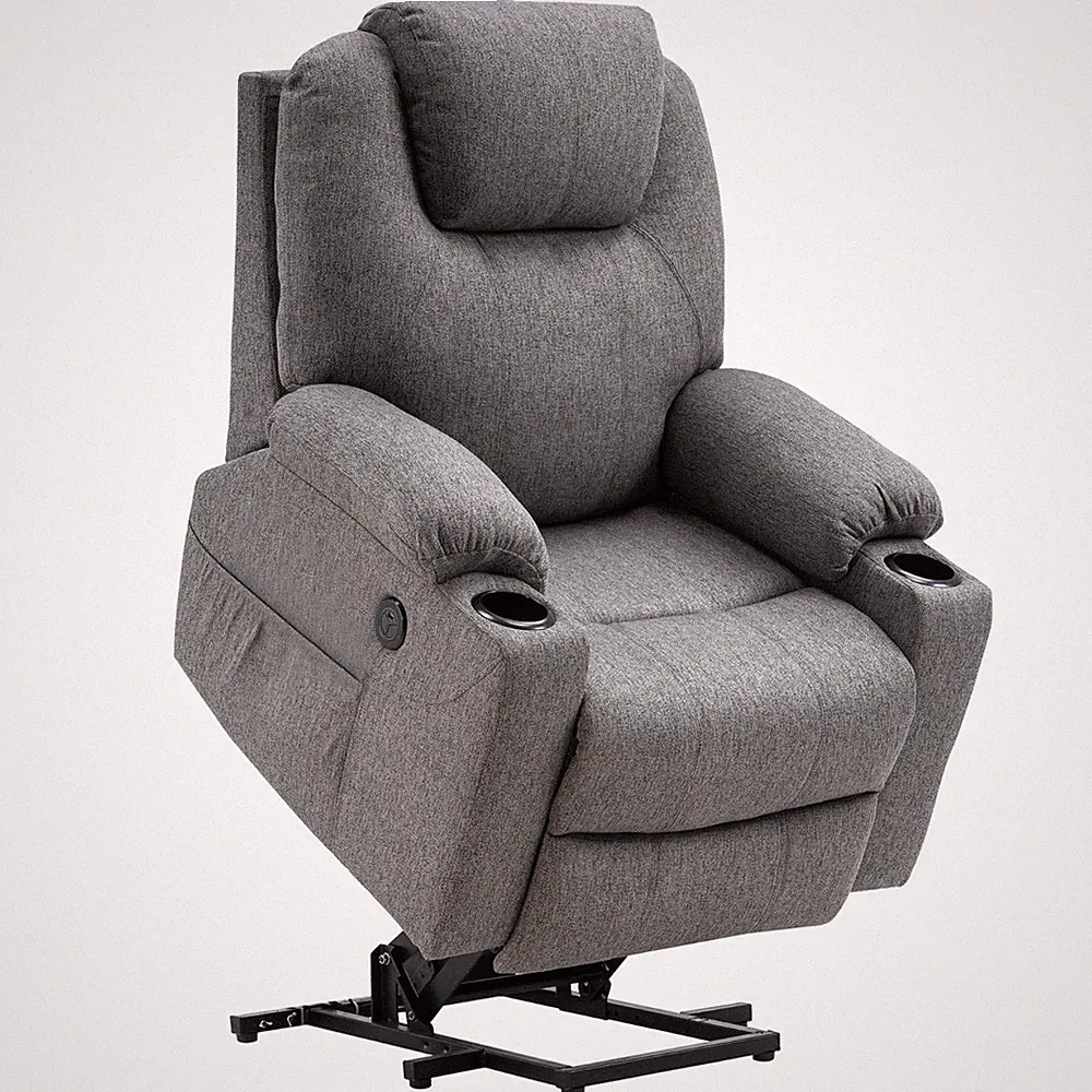 MCombo Elektrisch Aufstehhilfe Relaxsessel Massagesessel Heizung USB 7040DE