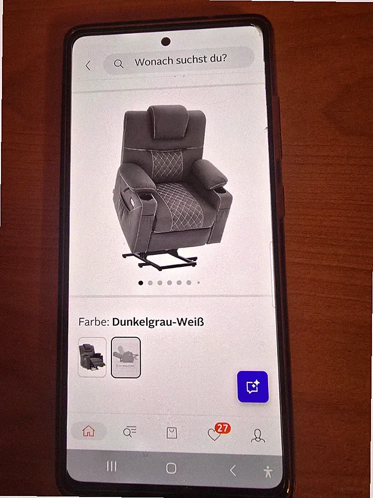MCOMBORelaxsessel M MCombo elektrische Aufstehhilfe Relaxsessel 2 Motoren 7565