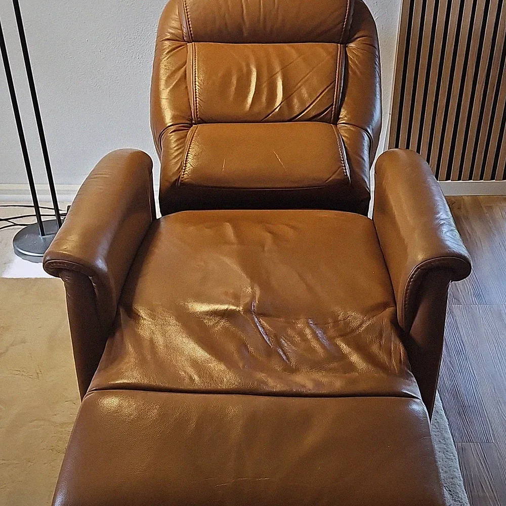 Relax Sessel Leder Elektrisch mit Aufstehhilfe