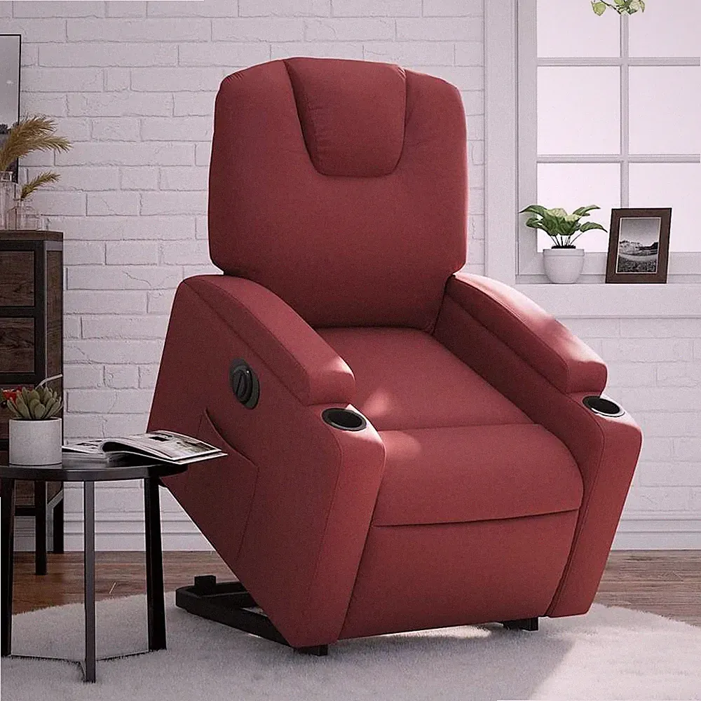 Relaxsessel Aufstehhilfe Massagesessel Fernsehsessel Sessel Kunstleder vidaXL