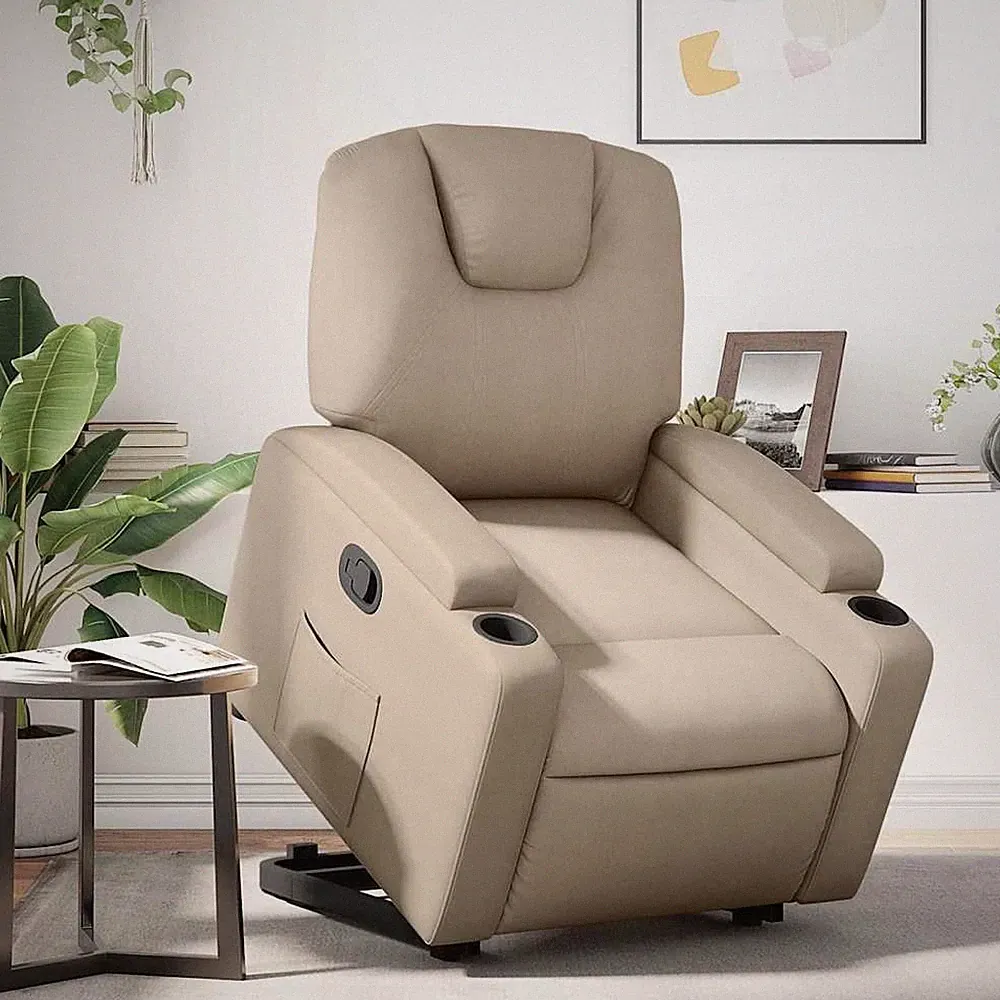 Relaxsessel Aufstehhilfe Massagesessel Fernsehsessel Sessel Kunstleder vidaXL