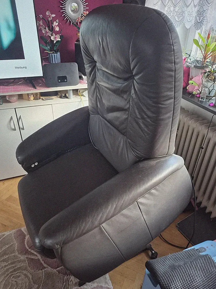 sessel mit aufstehhilfe leder