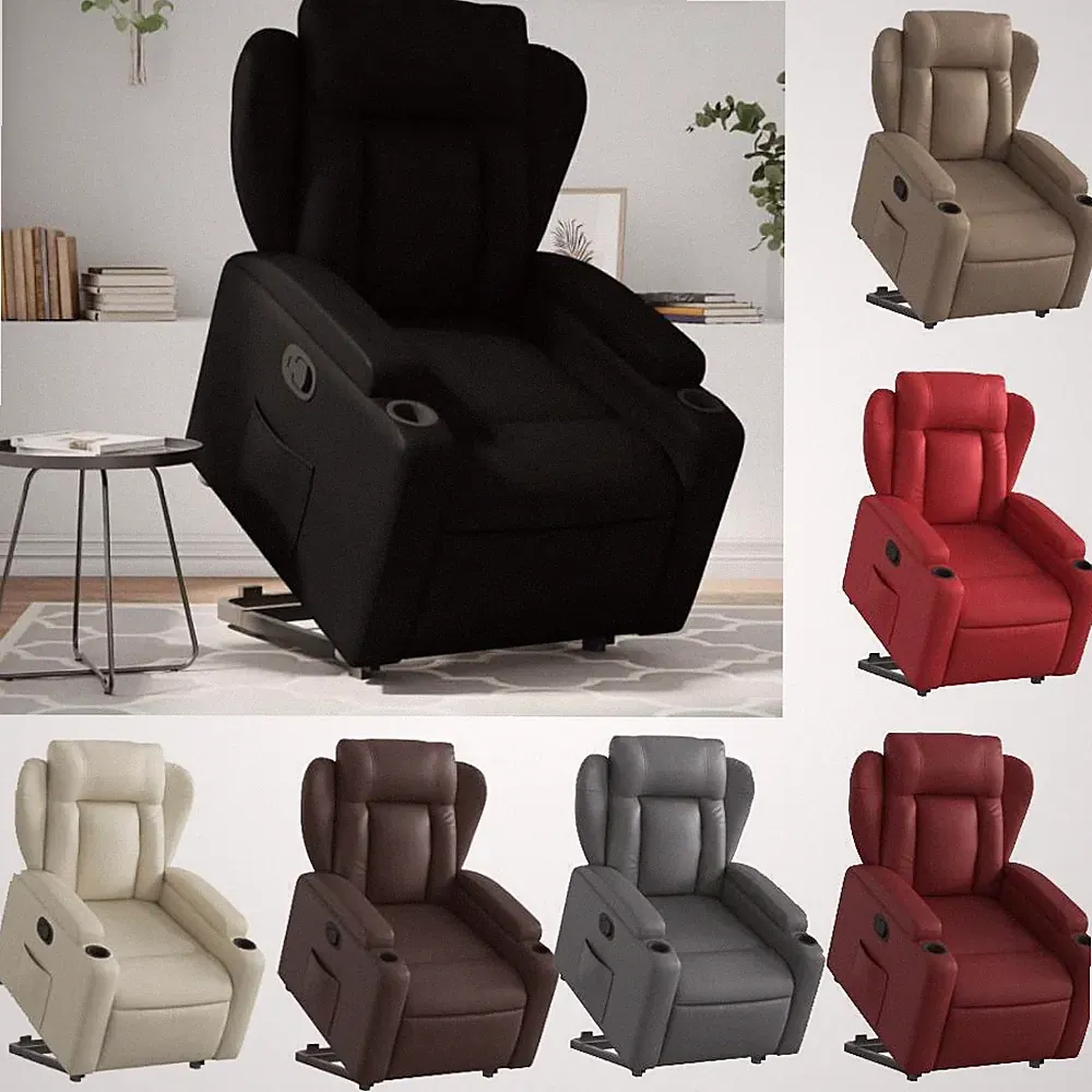 Baumwolle Relaxsessel mit Aufstehhilfe
