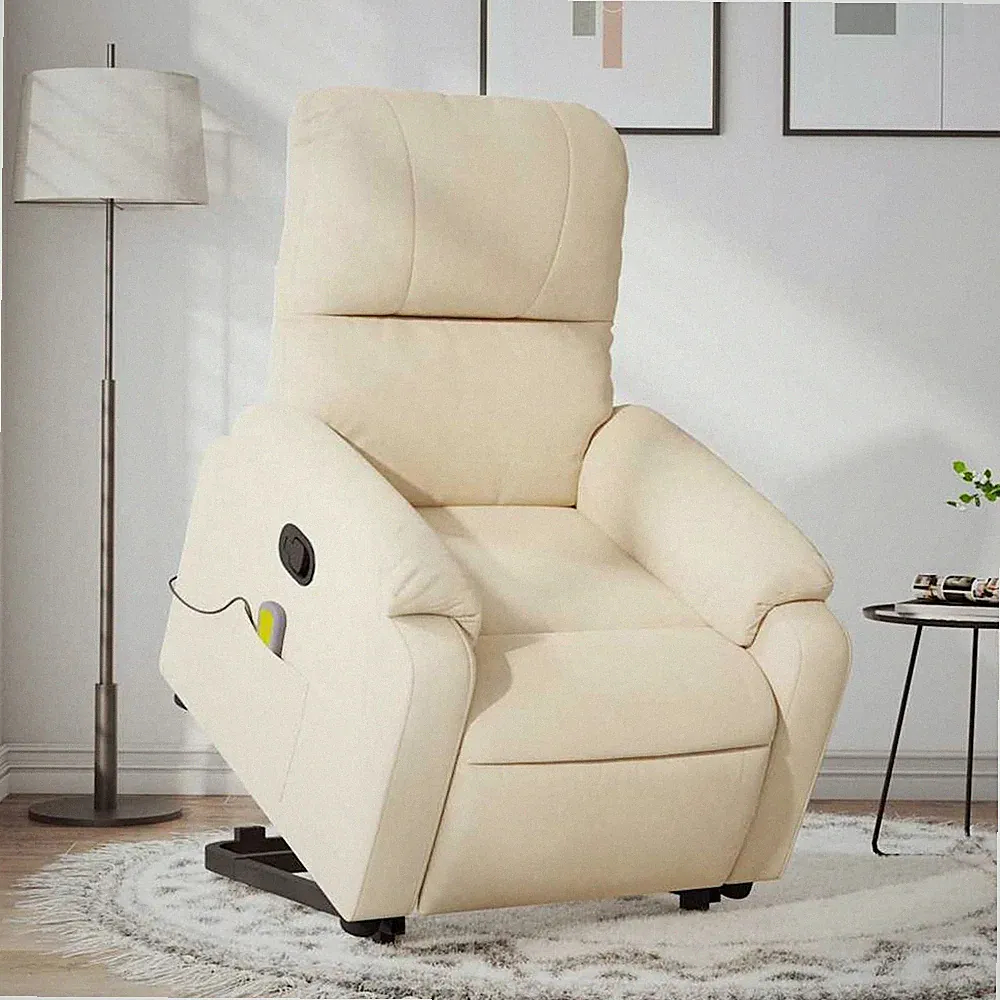 Relaxsessel mit Aufstehhilfe Fernsehsessel Sessel Mikrofasergewebe vidaXL