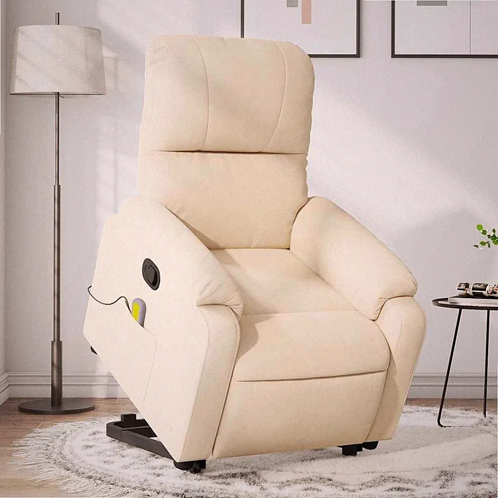 Relaxsessel mit Aufstehhilfe Fernsehsessel Sessel Mikrofasergewebe vidaXL