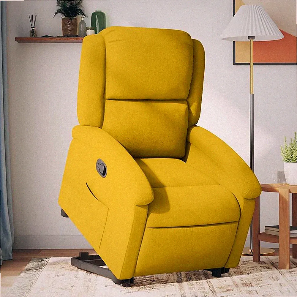 Relaxsessel mit Aufstehhilfe Massagesessel Fernsehsessel Sessel Samt vidaXL