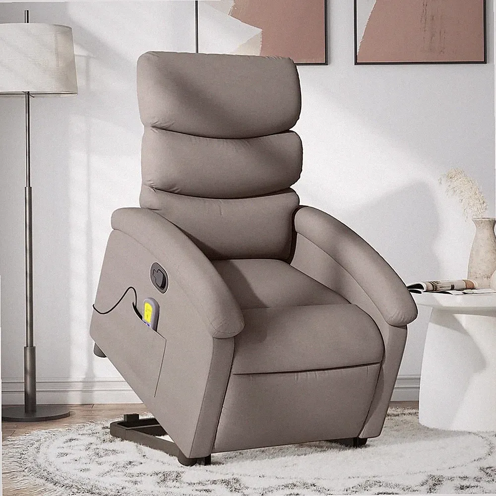 Relaxsessel mit Aufstehhilfe Massagesessel Fernsehsessel Sessel Stoff GU