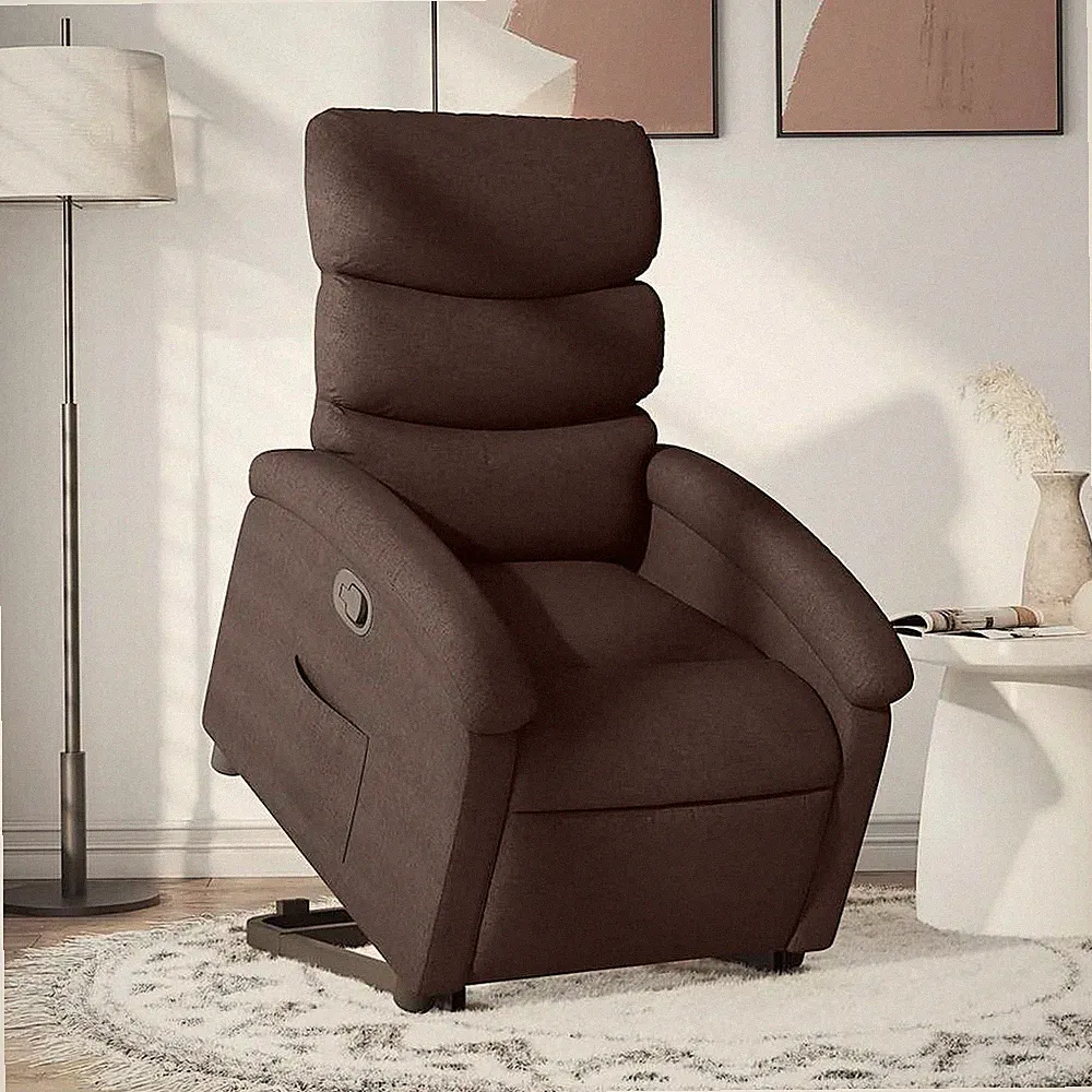 Relaxsessel mit Aufstehhilfe Massagesessel Fernsehsessel Sessel Stoff vidaXL