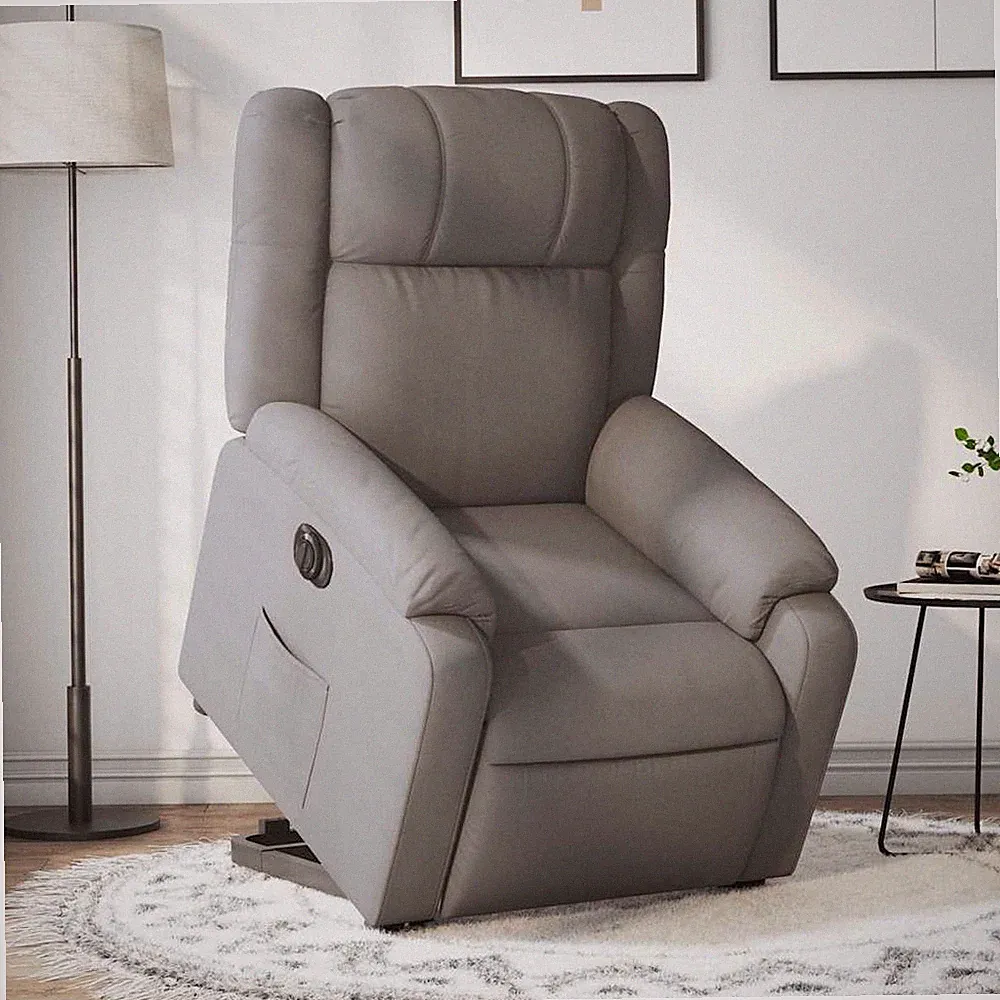 Relaxsessel mit Aufstehhilfe Sessel Liegesessel Fernsehsessel Stoff vidaXL