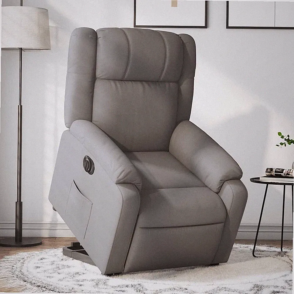 Relaxsessel mit Aufstehhilfe Sessel Liegesessel Fernsehsessel Stoff vidaXL