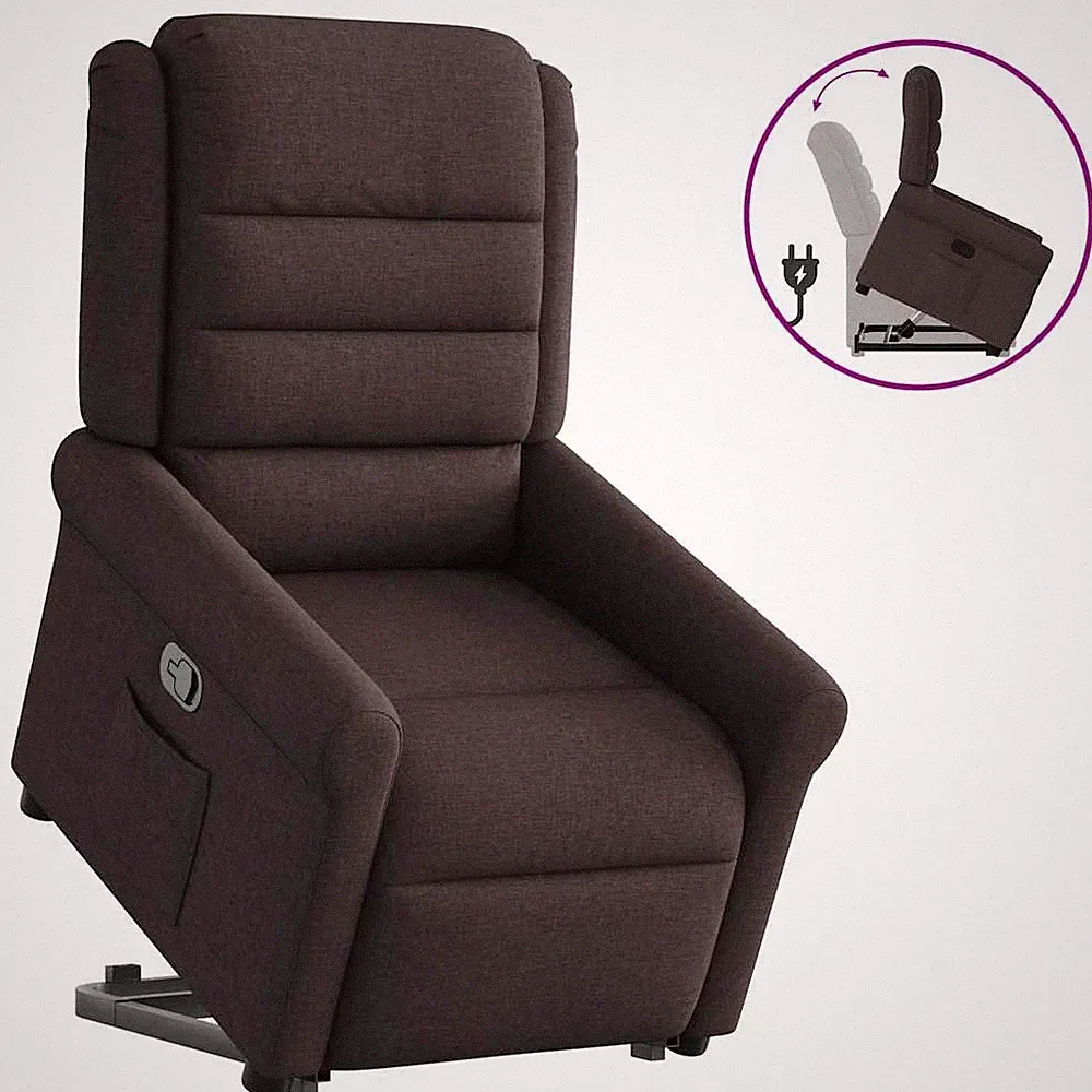 Relaxsessel mit Aufstehhilfe Stoff TV-Sessel mit Aufstehhilfe Sessel