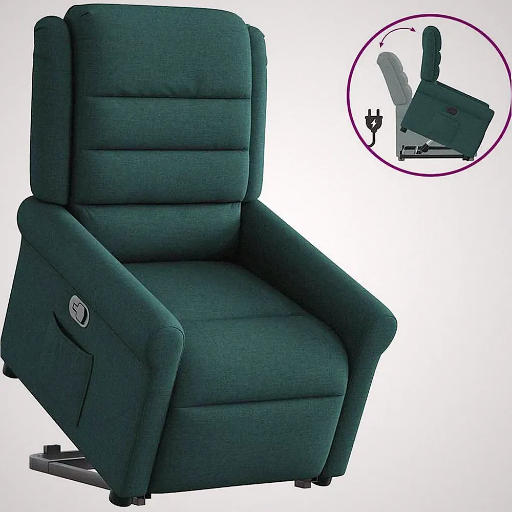 Relaxsessel mit Aufstehhilfe Stoff TV-Sessel mit Aufstehhilfe Sessel