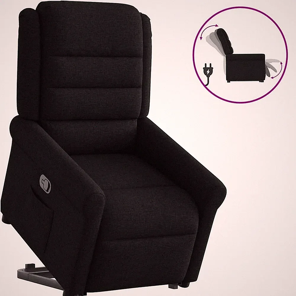 Relaxsessel mit Aufstehhilfe Stoff TV-Sessel mit Aufstehhilfe Sessel GU