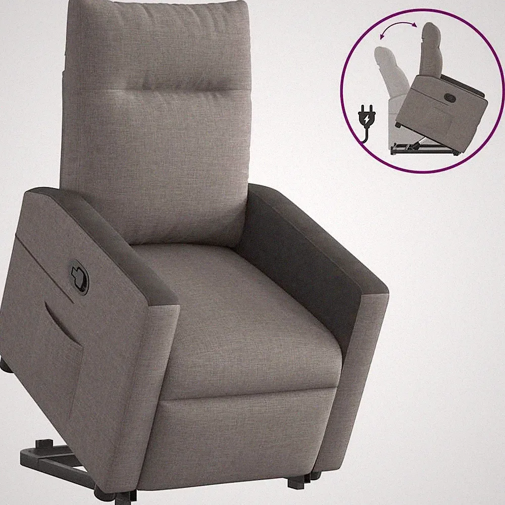 vidaXL Sessel mit Aufstehfunktion