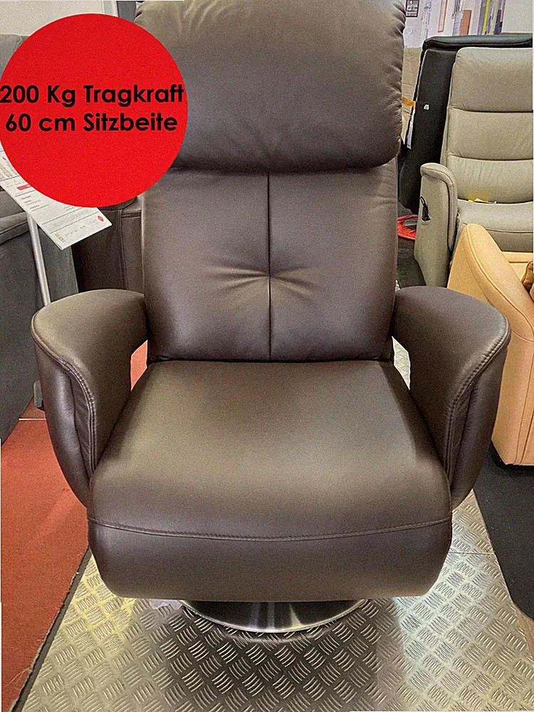 Sessel EC02XL HUKLA 4 Mot. Aufstehhilfe 200kg Tragkraft EC19030 AKKU Vorrätig