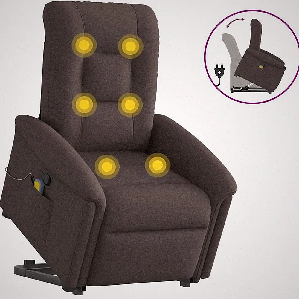 TV-Sessel Relaxsessel Fernsehsessel mit Aufstehhilfe Elektrisch Massagesessel